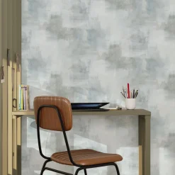 Outlet Papier peint intissé CLAPTOWN coloris gris perle - 4MURS Papiers Peints