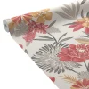 Outlet Papier peint intissé CLEOME coloris Blanc et rouge - 4MURS Papiers Peints