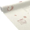 Discount Papier peint intissé COCOTTE coloris blanc grisé - 4MURS Papiers Peints