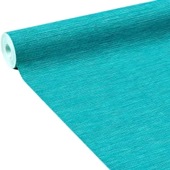 Sale Papier peint intissé CURAÇAO coloris bleu turquoise - 4MURS Papiers Peints