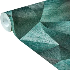Sale Papier peint intissé EKYNOX coloris émeraude - 4MURS Papiers Peints