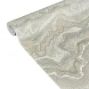 New Papier peint intissé ELAURA coloris beige rosé et argenté - 4MURS Papiers Peints