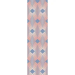 Clearance Papier peint intissé ELBÉE coloris rose et bleu - 4MURS Papiers Peints