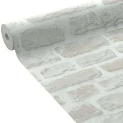 Discount Papier peint intissé ELIAN coloris beige clair - 4MURS Papiers Peints