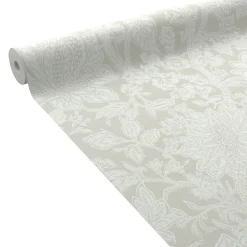Online Papier peint intissé FLORENTINE BLUMEN coloris beige - 4MURS Papiers Peints