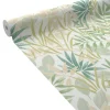 New Papier peint intissé IVANNA coloris vert et beige rosé - 4MURS Papiers Peints