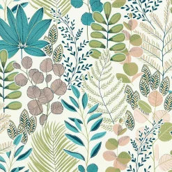 New Papier peint intissé JOHANNA coloris multicolore - 4MURS Papiers Peints