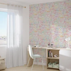 Clearance Papier peint intissé JOY coloris multicolore - 4MURS Papiers Peints