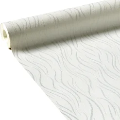Sale Papier peint intissé JULIANA coloris blanc - 4MURS Papiers Peints