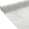 Online Papier peint intissé LORELLA coloris blanc / doré - 4MURS Papiers Peints