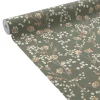 New Papier peint intissé MANOA coloris vert kaki et ocre - 4MURS Papiers Peints