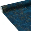 Online Papier peint intissé MARBRE IMPERIAL coloris bleu marine - 4MURS Papiers Peints