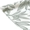 Clearance Papier peint intissé NOÉMIE coloris vert de gris - 4MURS Papiers Peints