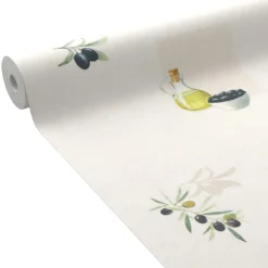 Online Papier peint intissé OLIO coloris blanc cassé - 4MURS Papiers Peints