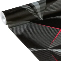 Fashion Papier peint intissé OMEGA coloris noir - 4MURS Papiers Peints