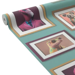Online Papier peint intissé ORIGINAL PORTRAIT coloris multicolore - 4MURS Papiers Peints