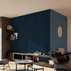 Outlet Papier peint intissé PALAZZO coloris bleu profond - 4MURS Papiers Peints