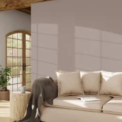 Outlet Papier peint intissé PALAZZO coloris taupe - 4MURS Papiers Peints