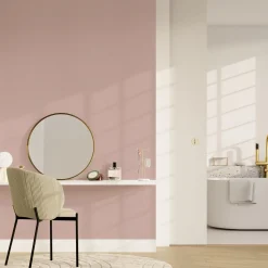 Sale Papier peint intissé PALAZZO coloris rose poudré - 4MURS Papiers Peints