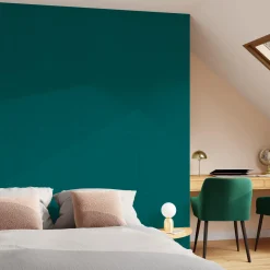 Best Papier peint intissé PALAZZO coloris vert émeraude - 4MURS Papiers Peints