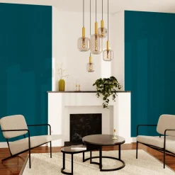 Outlet Papier peint intissé PALAZZO coloris bleu nuit - 4MURS Papiers Peints
