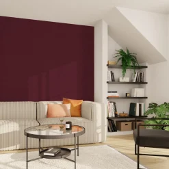 Best Papier peint intissé PALAZZO coloris rouge bordeaux - 4MURS Papiers Peints