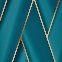 Best Papier peint intissé PIAZZA coloris bleu paon - 4MURS Papiers Peints