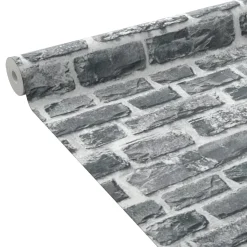 Clearance Papier peint intissé pré-encollé KENTUCKY gris foncé - 4MURS Papiers Peints
