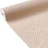 Discount Papier peint intissé RAFAELLA coloris rose poudré - 4MURS Papiers Peints