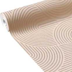 Discount Papier peint intissé RAFAELLA coloris rose poudré - 4MURS Papiers Peints
