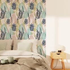 New Papier peint intissé SAVANNAH coloris multicolore - 4MURS Papiers Peints