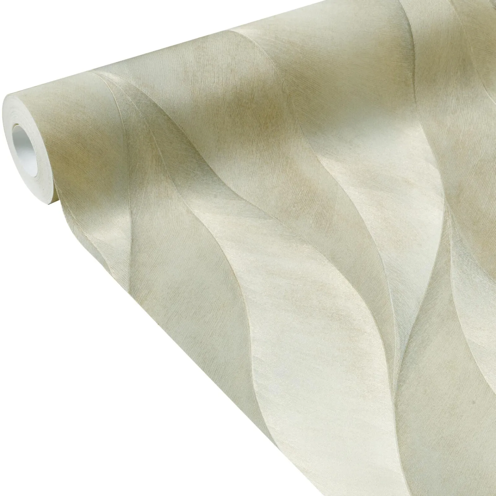 Sale Papier peint intissé SLAVA coloris doré - 4MURS Papiers Peints
