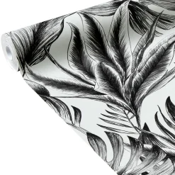 Outlet Papier peint intissé SORAYA coloris noir - 4MURS Papiers Peints