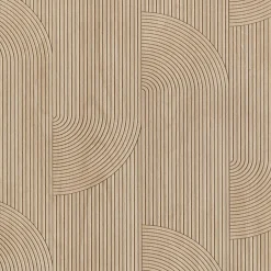 Best Papier peint intissé STANISLAS coloris marron glacé - 4MURS Papiers Peints