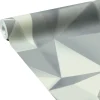 Outlet Papier peint intissé SWAN coloris blanc grisé - 4MURS Papiers Peints