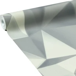 Outlet Papier peint intissé SWAN coloris blanc grisé - 4MURS Papiers Peints