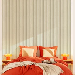 Outlet Papier peint intissé TASSEAUX coloris beige clair - 4MURS Papiers Peints