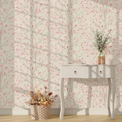 Online Papier peint intissé TOKYO BLOSSOM X METROPOLITAN STORIES écru - 4MURS Papiers Peints