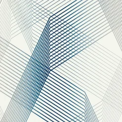 Sale Papier peint intissé WEBLINES coloris blanc - 4MURS Papiers Peints