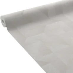 Clearance Papier peint intissé ZAKARY coloris blanc - 4MURS Papiers Peints