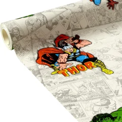 Hot Papier peint MARVEL HEROES coloris multicolore - 4MURS Enfant Papiers Peints Enfant|Papiers Peints