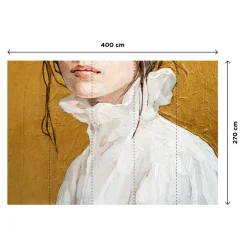 Hot Papier peint panoramique XL BLANCHE 400 x 270 cm - 4MURS Papiers Peints Panoramiques|Papiers Peints