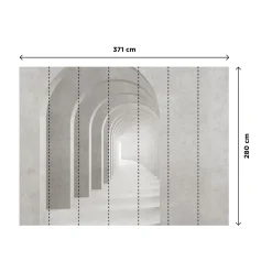 Clearance Papier peint panoramique XL ALBAN 371 x 280 cm - 4MURS Papiers Peints Panoramiques|Papiers Peints
