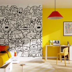 Online Papier peint panoramique L WILLY 159 x 280 cm - 4MURS Papiers Peints Panoramiques