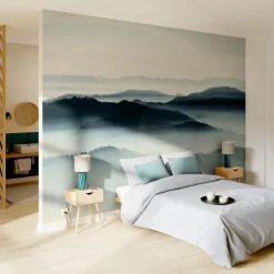 Best Papier peint panoramique XL DENALI 400 x 270 cm bleu dilué - 4MURS Papiers Peints Panoramiques|Papiers Peints