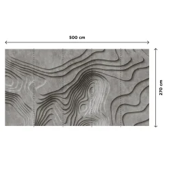 Sale Papier peint panoramique XXL KANNYCONCRET 500 x 250 cm - 4MURS Papiers Peints Panoramiques|Papiers Peints