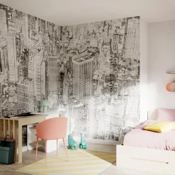 Discount Papier peint panoramique XL GINZA 400 x 270 cm - 4MURS Papiers Peints Panoramiques