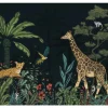 Sale Papier peint panoramique XL NIGHT COLOR JUNGLE 300 x 270 cm - Enfant Papiers Peints Enfant|Papiers Peints Panoramiques