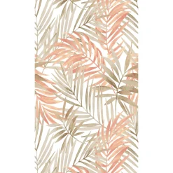 Outlet Papier peint panoramique L LUMIA 159 x 280 cm taupe et rose poudré Papiers Peints Panoramiques|Papiers Peints