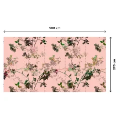 New Papier peint panoramique XXL FLOWERFULL 500 x 270 cm - 4MURS Papiers Peints Panoramiques|Papiers Peints